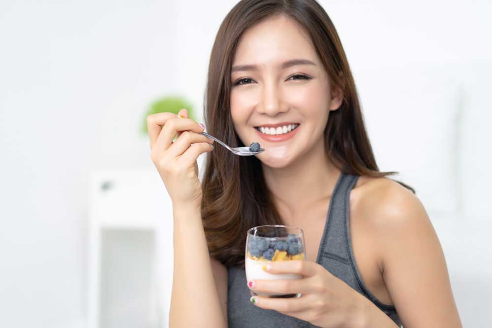 Sữa chua nếp cẩm giúp cải thiện hệ tiêu hóa, tăng cường miễn dịch hiệu quả Sữa chua nếp cẩm giúp cải thiện hệ tiêu hóa, tăng cường miễn dịch hiệu quả